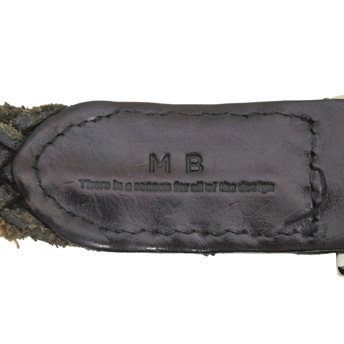 MB ハイエンドレザーメッシュベルト 古着・中古-9枚目のアイテム画像