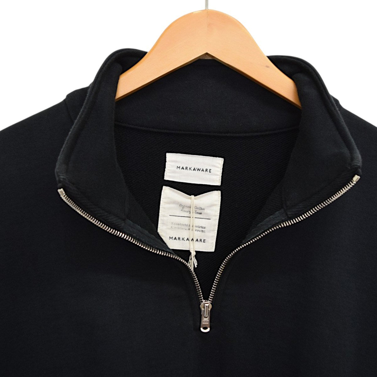 MARKAWARE QUATER ZIP PULL OVERクォータージップ プルオーバースウェット23C-05CS03C 古着・中古-3枚目のアイテム画像
