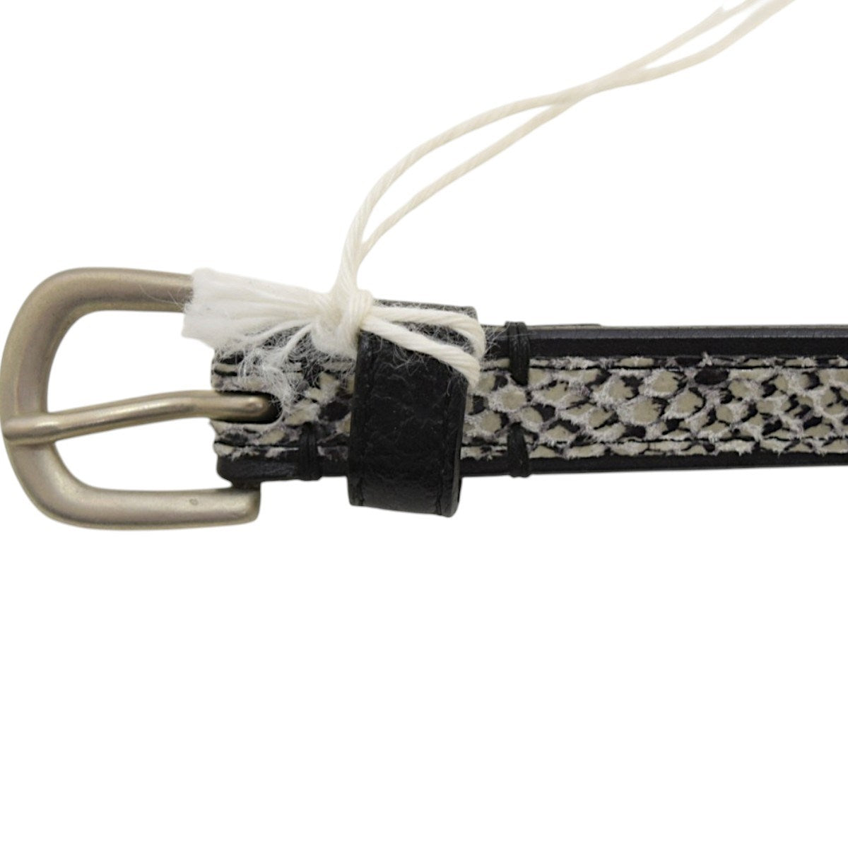 LIDnM PYTHON NARROW BELTパイソン ナローベルト 古着・中古-2枚目のアイテム画像