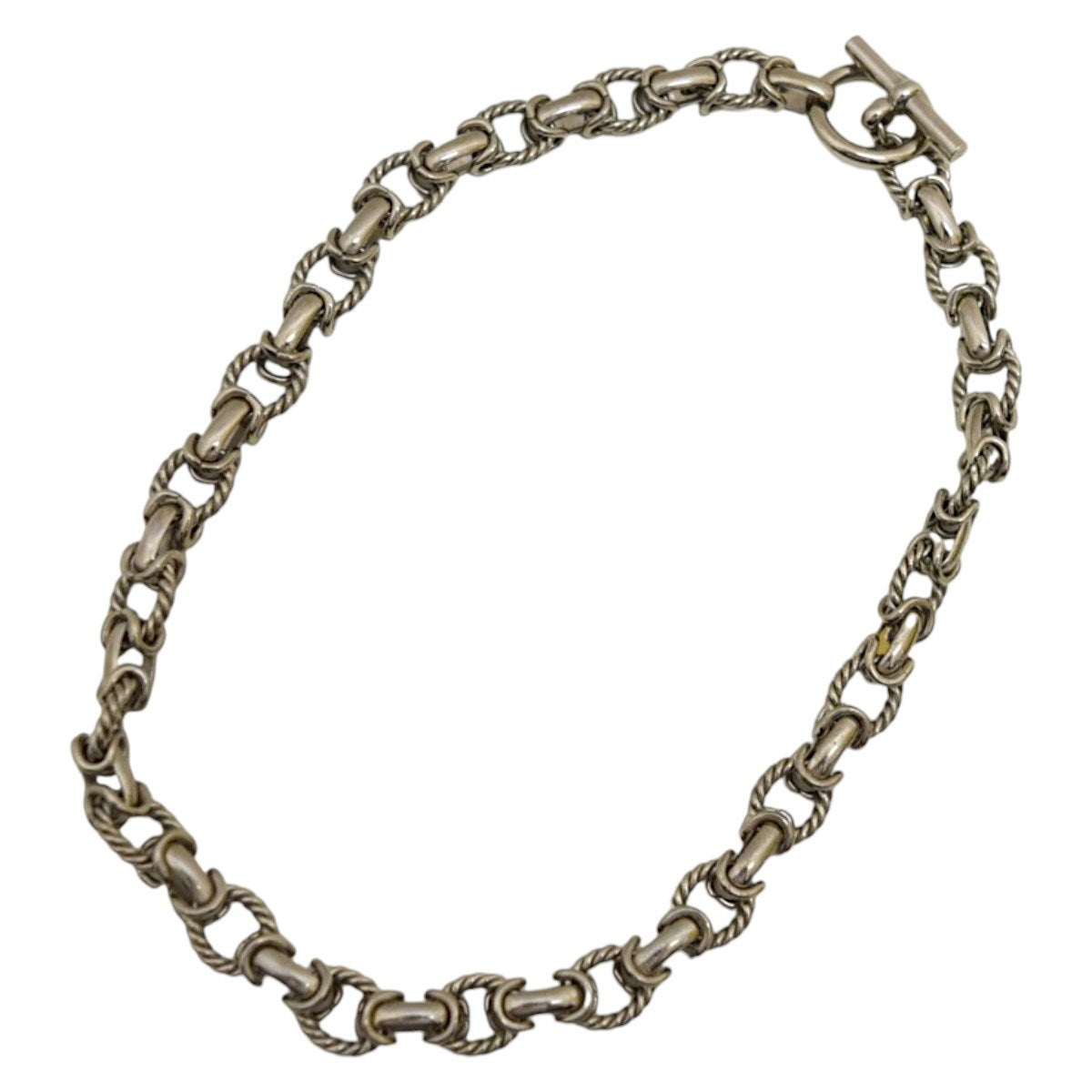 WYM LIDNM ANCHOR TWIST SHORT NECKLACEアンカー ツイスト ショートネックレスWYac034 古着・中古-1枚目のアイテム画像