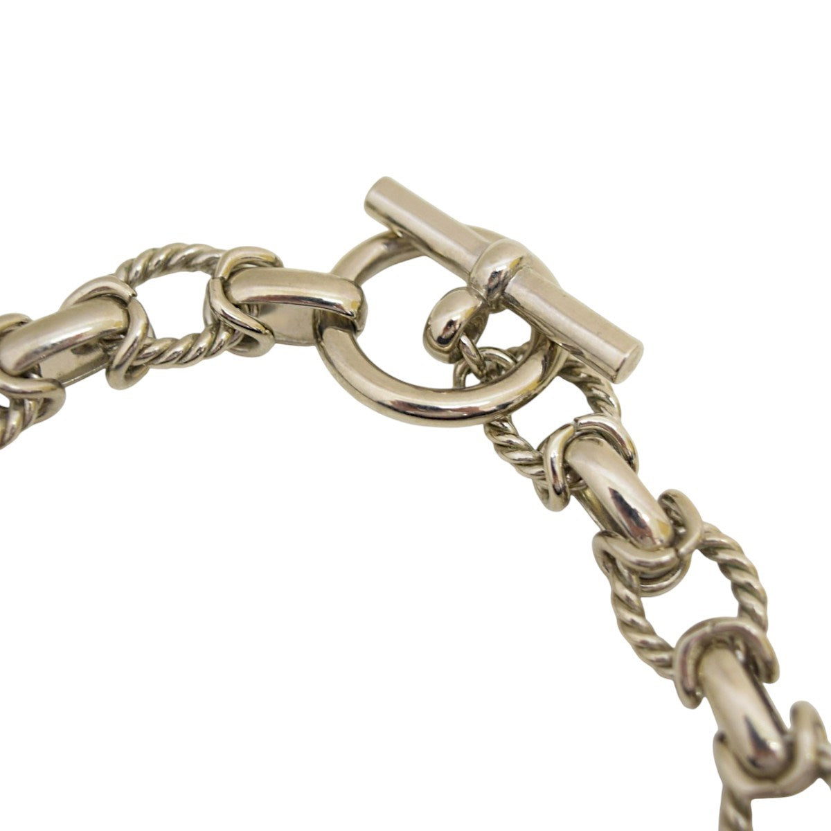 WYM LIDNM ANCHOR TWIST SHORT NECKLACEアンカー ツイスト ショートネックレスWYac034 古着・中古-2枚目のアイテム画像