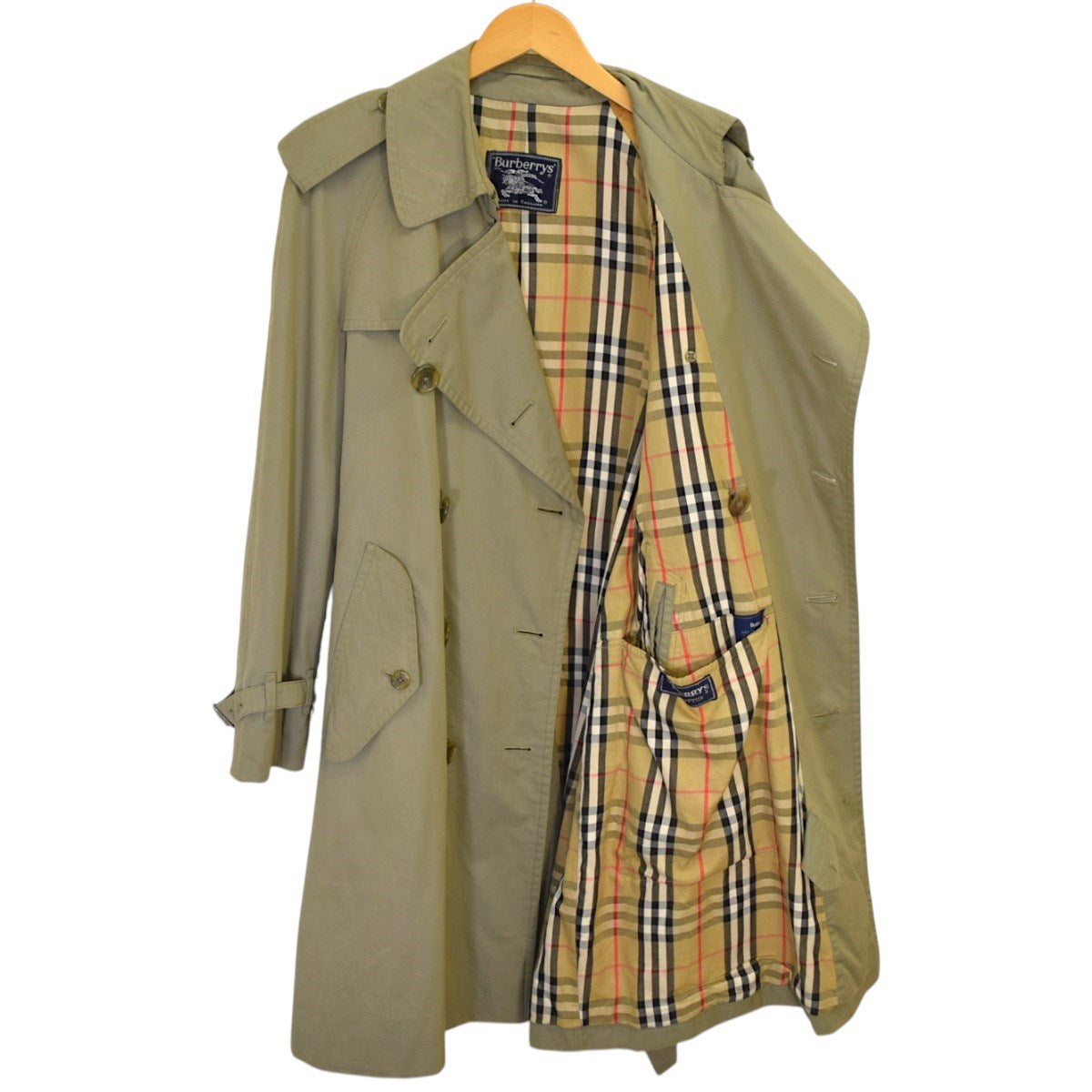 Burberry’s トレンチコート MADE IN ENGLAND 古着・中古-3枚目のアイテム画像