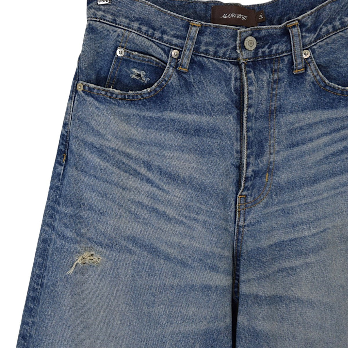MASU BOYS MB BAGGY JEANS VINTAGEヴィンテージ加工バギーデニムパンツB26U6PL002 古着・中古-3枚目のアイテム画像