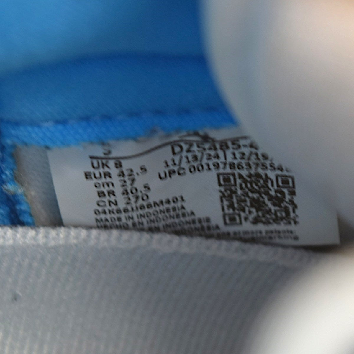 NIKE Air Jordan 1 Retro High OG UNC Reimaginedエアジョーダン1DZ5485-402 古着・中古-8枚目のアイテム画像