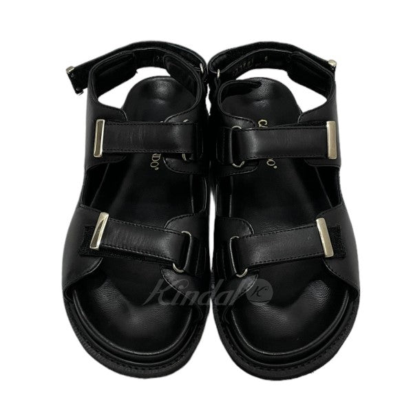 CAMINANDO(カミナンド) Deuxieme Classe取扱い TOUCH STRAP SANDALS ブラック サイズ  13｜【公式】カインドオルオンライン ブランド古着・中古通販【kindal】