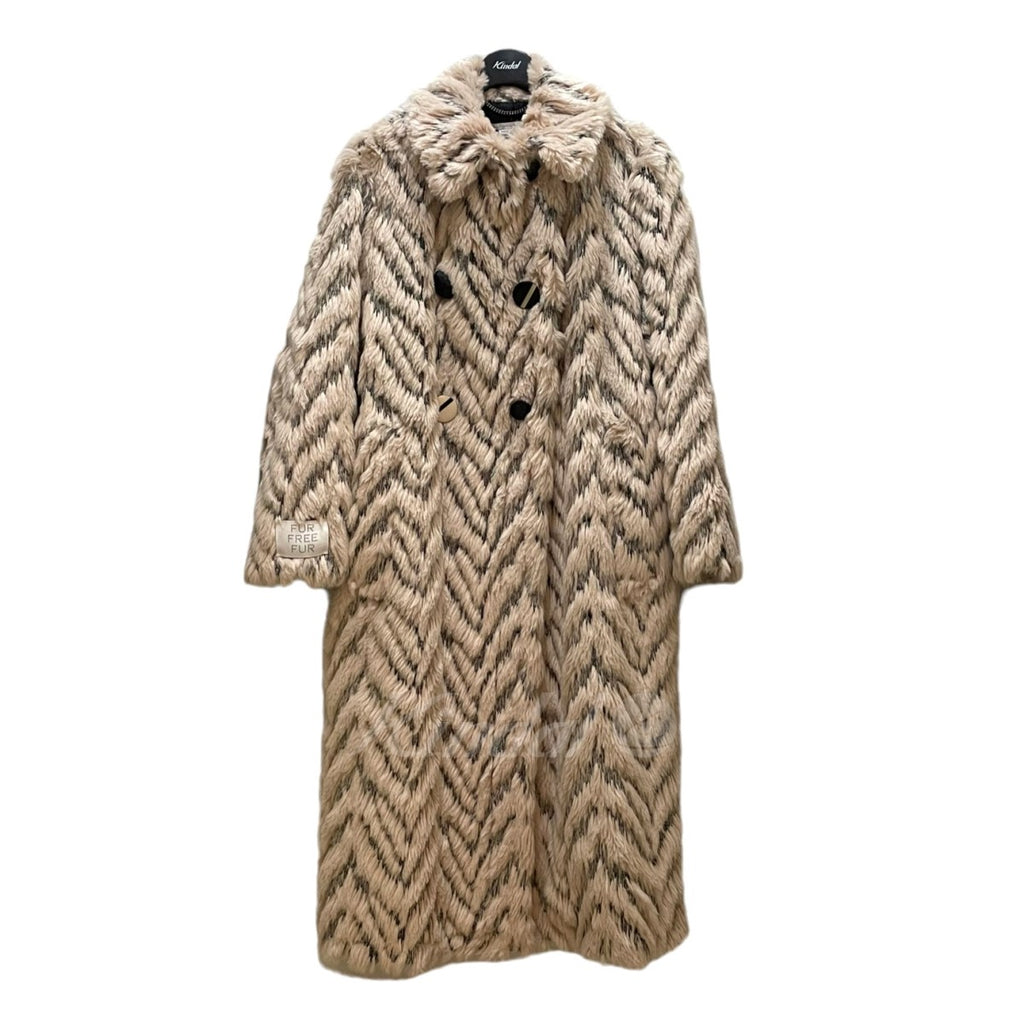 STELLA McCARTNEY(ステラマッカートニー) ロングファーコート 2020AW 
