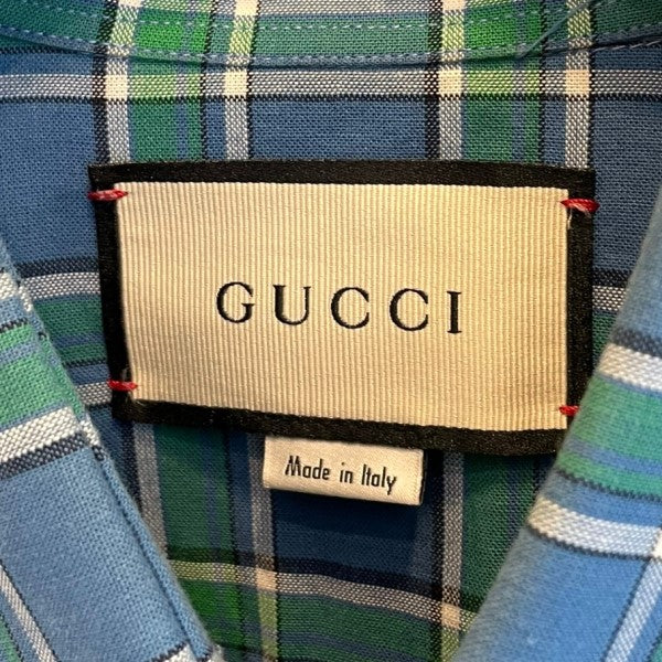 GUCCI(グッチ) ピグレットチェックシャツ