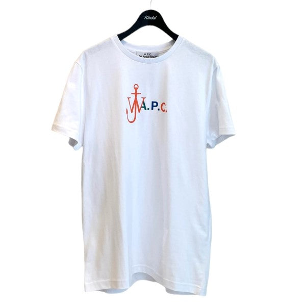 A.P.C.×J.W.ANDERSON Anchor Tシャツ ホワイト サイズ L A.P.C.×J.W.ANDERSON Anchor Tシャツ ホワイト サイズ L