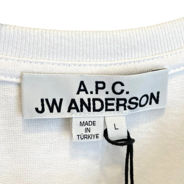 A.P.C.×J.W.ANDERSON Anchor Tシャツ ホワイト サイズ L A.P.C.×J.W.ANDERSON Anchor Tシャツ ホワイト サイズ L