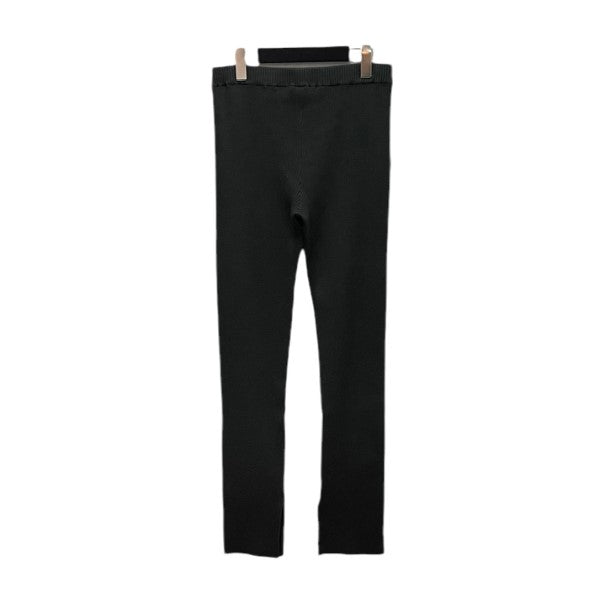 stretch woolリブレギンス