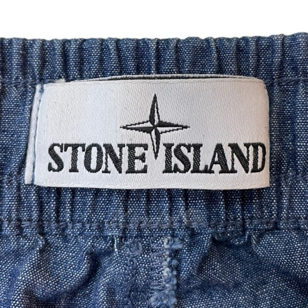 STONE ISLAND(ストーンアイランド) シャンブレーカ−ゴパンツ ブルー サイズ M｜【公式】カインドオルオンライン  ブランド古着・中古通販【kindal】