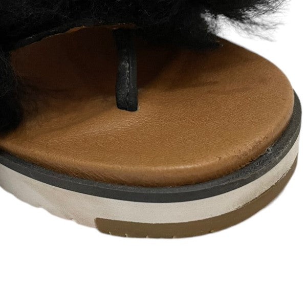 UGG(アグ) W HOLLY BLACK ファーサンダル ブラック サイズ 13｜【公式】カインドオルオンライン  ブランド古着・中古通販【kindal】