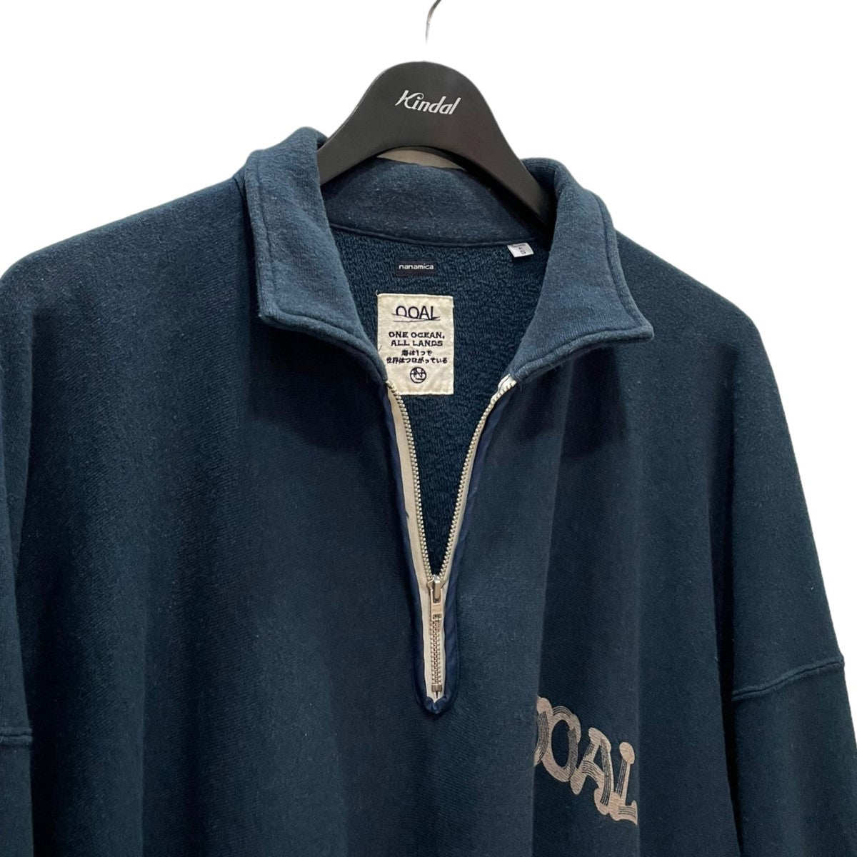 nanamica(ナナミカ) 2024SS Half Zip-Up Sweat SUHS406 ハーフジップ 