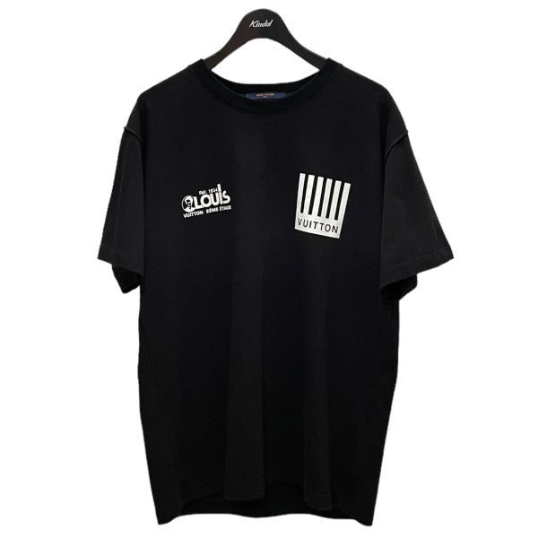 LOUIS VUITTON マルチロゴ モノグラム フラワー プリントT BACK FLOWER PRINT S／S TEE の古着・中古アイテム