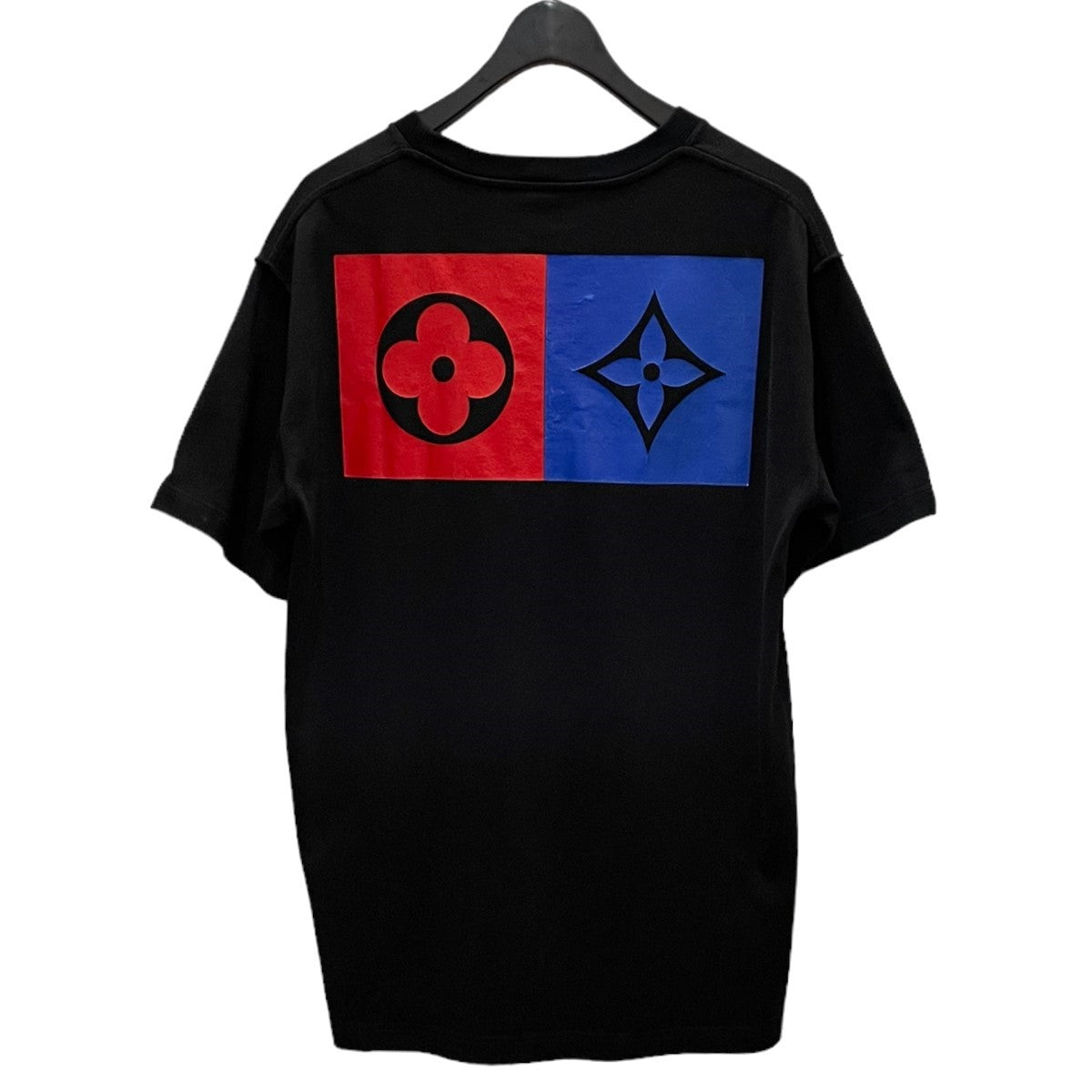 LOUIS VUITTON マルチロゴ モノグラム フラワー プリントT BACK FLOWER PRINT S／S TEE の古着・中古アイテム