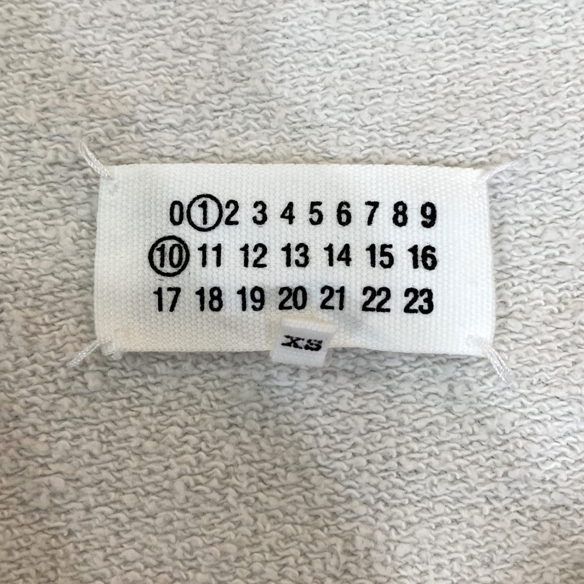 Maison Margiela アーティザナルライン バックプリントオーバーサイズスウェット 2024ss の古着・中古アイテム
