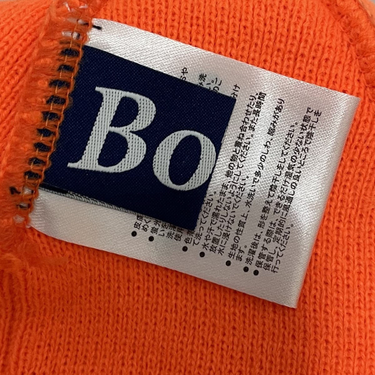 New Era×BoTT ロゴニットキャップニットキャップ オレンジ
