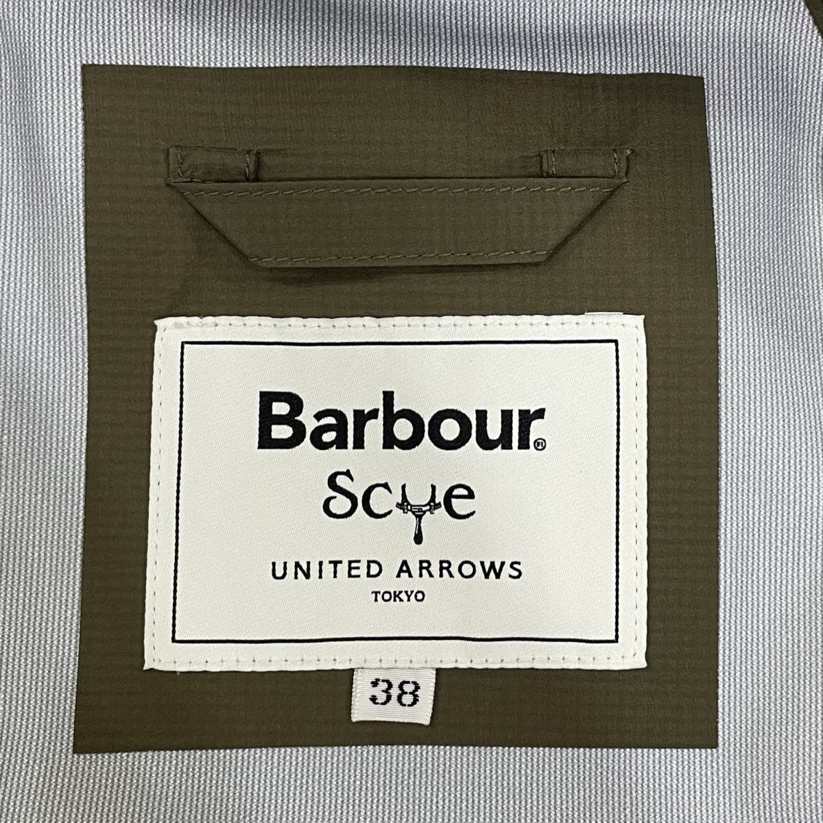 Barbour×SCYE×UNITED ARROWS 2WAY ナイロンコート カーキ サイズ 38｜【公式】カインドオルオンライン  ブランド古着・中古通販【kindal】