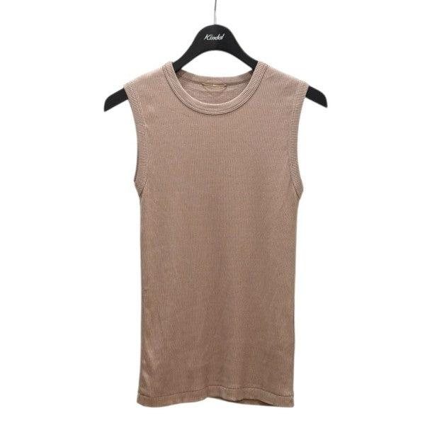 Deuxieme Classe sleeveless プルオーバー ノースリーブリブトップス 古着・中古-1枚目のアイテム画像