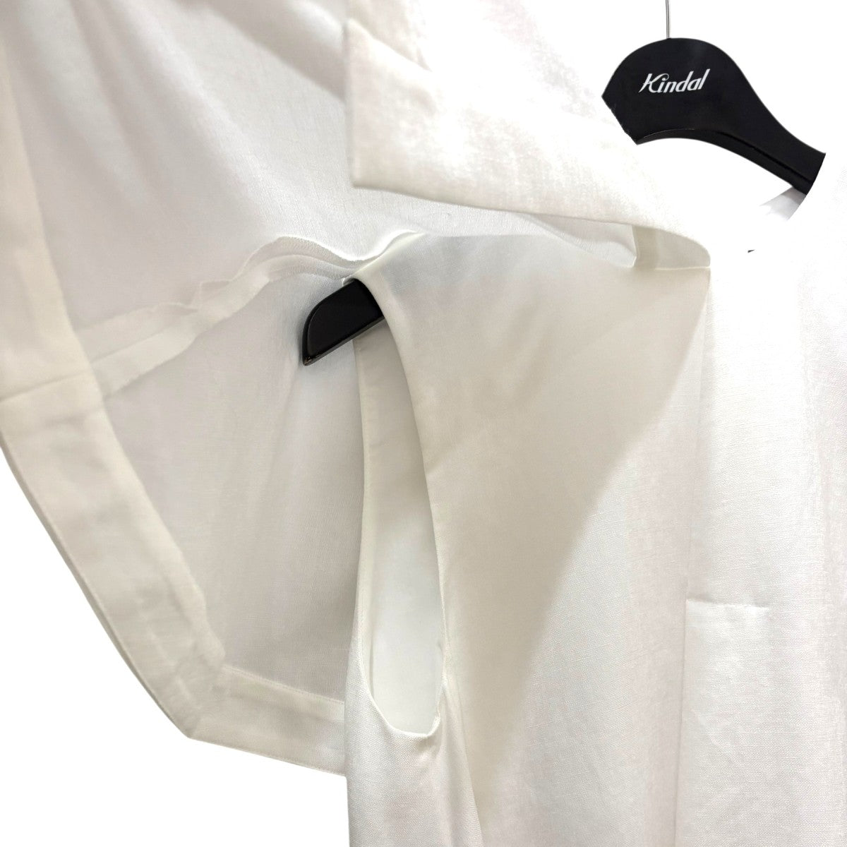ノースリーブブラウス　FRONT-TACK PULLOVER