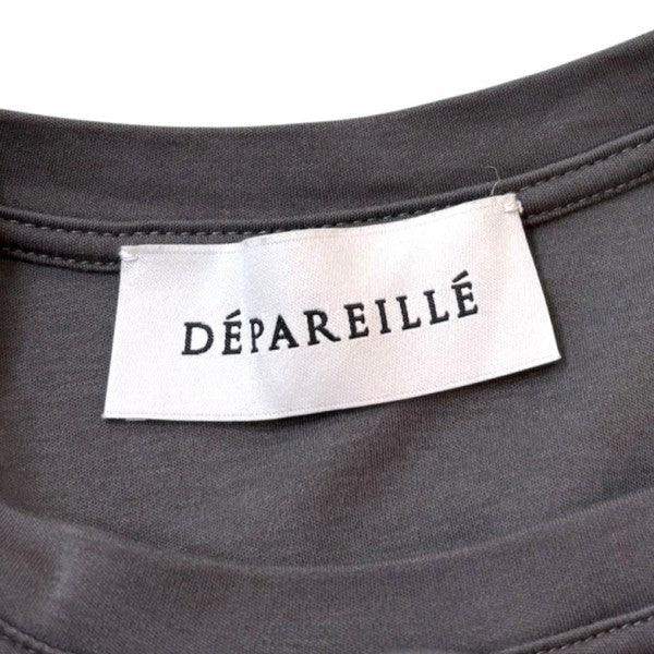 DEPAREILLE LOTUS NO SLEEVE CUT AND SEWN ノースリーブＴ 古着・中古-4枚目のアイテム画像