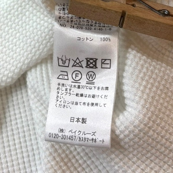 MUSE de Deuxieme Classe thermal タンクトップ サーマルノースリーブトップス 古着・中古-4枚目のアイテム画像