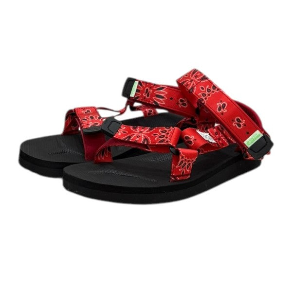 suicoke(スイコック) バンダナサンダル DEPA-CAB レッド サイズ