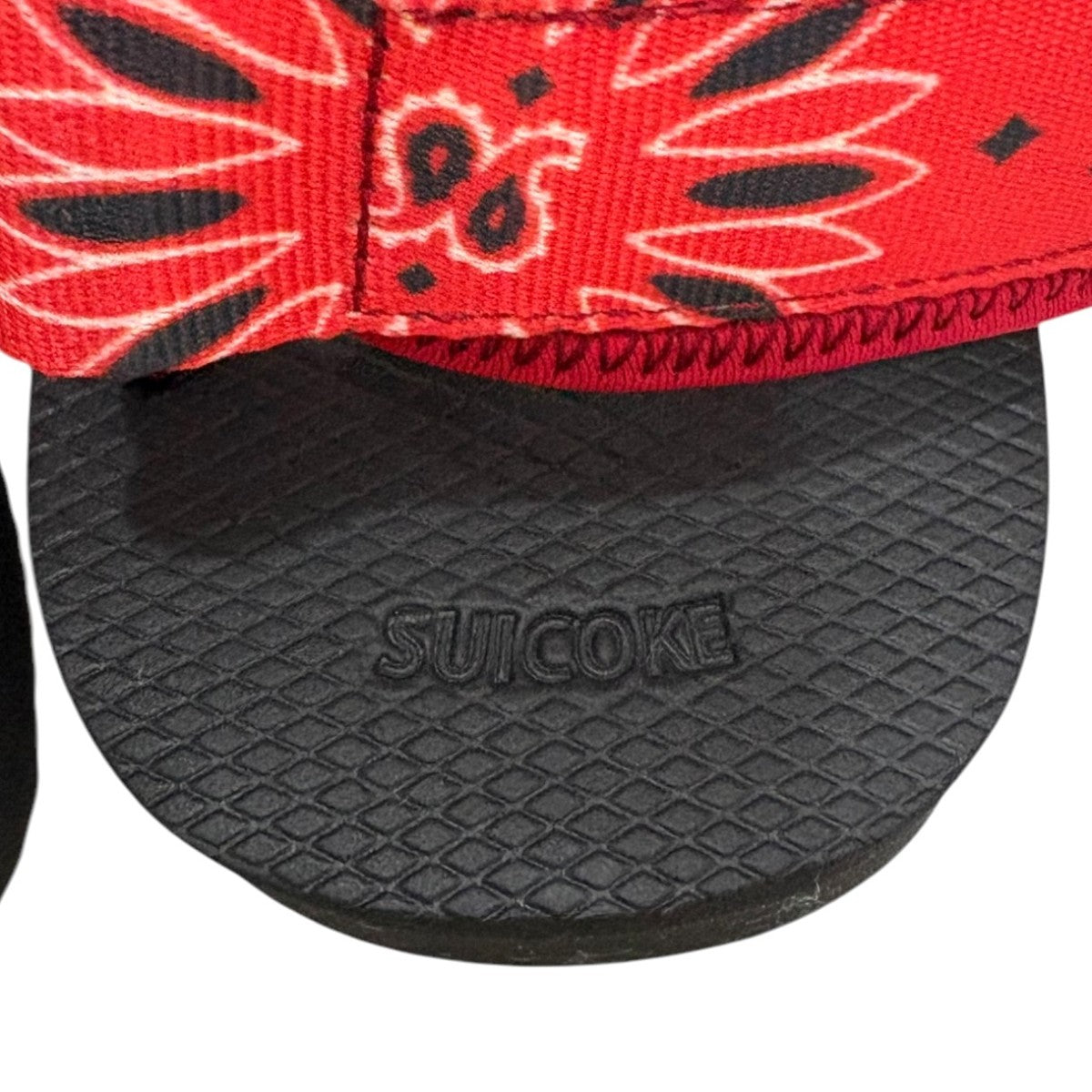 suicoke(スイコック) バンダナサンダル DEPA-CAB レッド サイズ