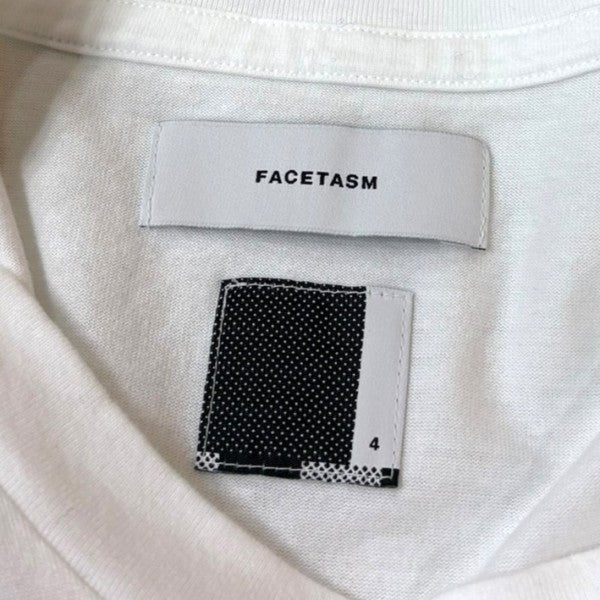 FACETASM ワンポイント刺繍T 古着・中古-4枚目のアイテム画像