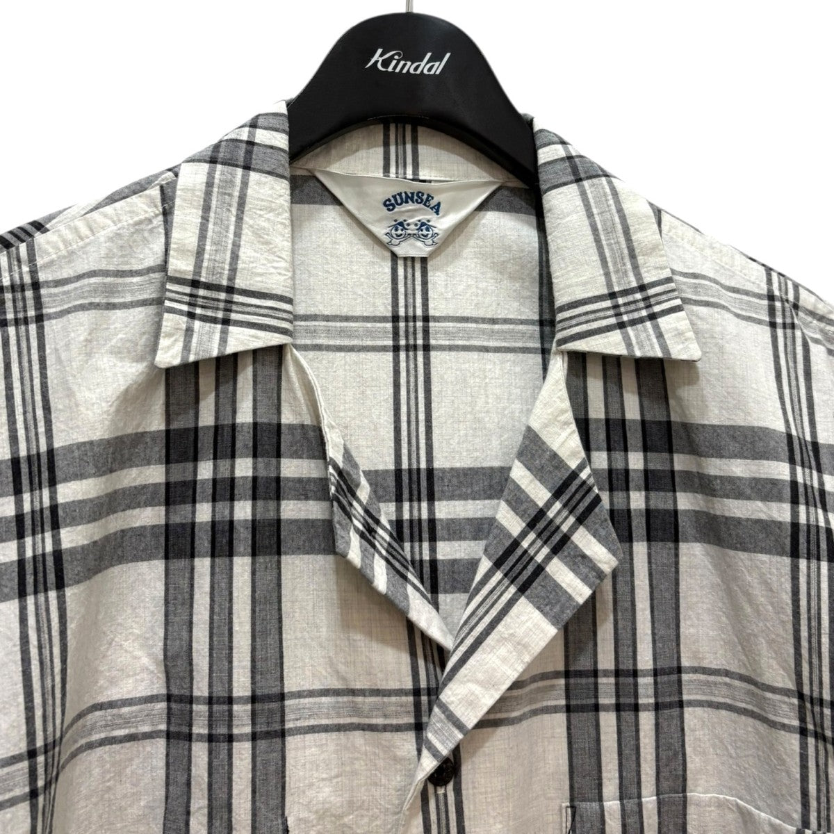 Check Fried Shrimp Shirt　オープンカラーチェックシャツ