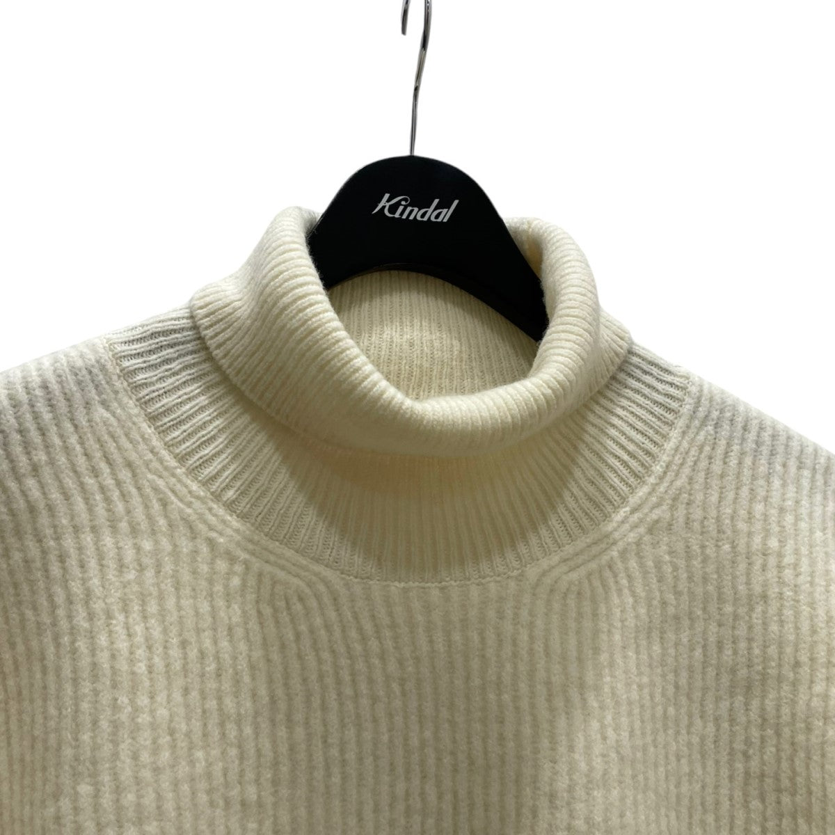 Milled French Merino Rib Knit Turtle　フレンチメリノリブ タ−トルネックニット