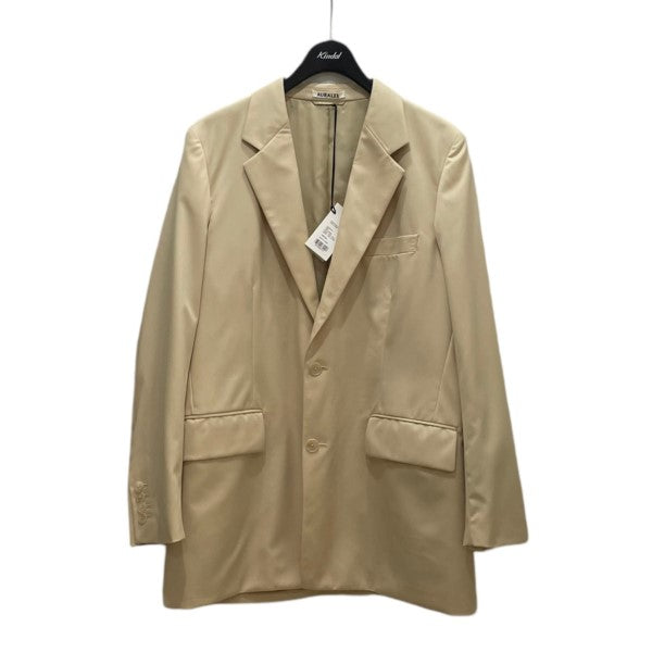 AURALEE テーラードジャケット　ベージュ AURALEE(オーラリー) SUPER FINE WOOL TWILL JACKET テーラード