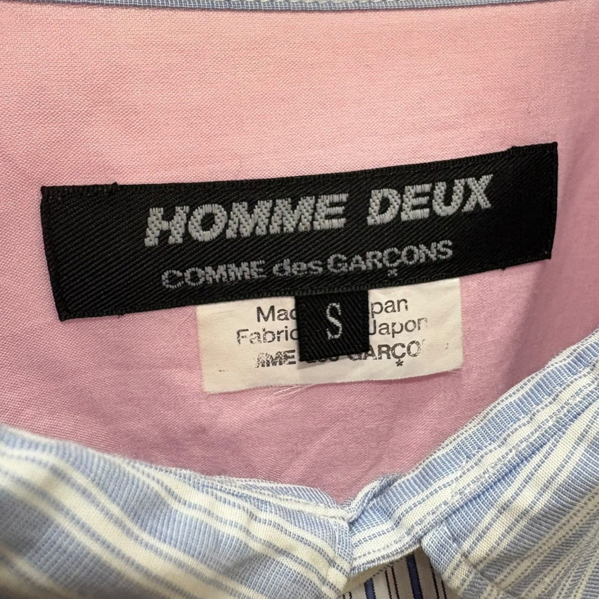COMME des GARCONS HOMME DEUX クレイジーパターンシャツ 古着・中古-5枚目のアイテム画像