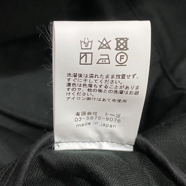 nonnotte(ノノット) Draping Bias Sleeve Blousonブルゾン ブラック