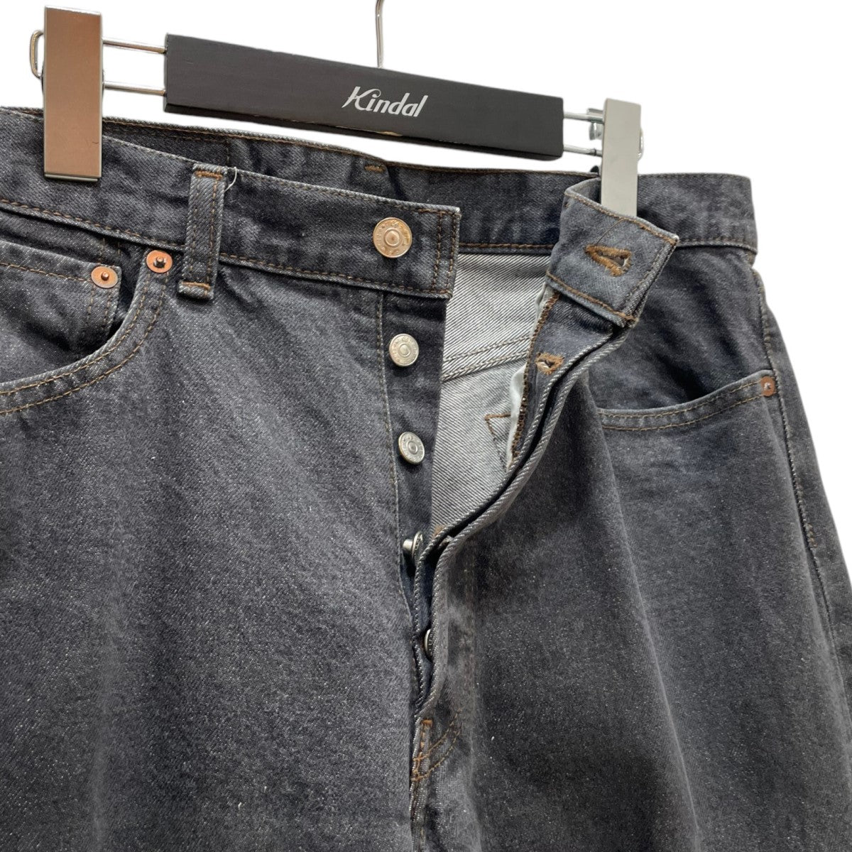 LE(エルイー) BLACK DENIM KKデニムパンツ ブラック サイズ 33