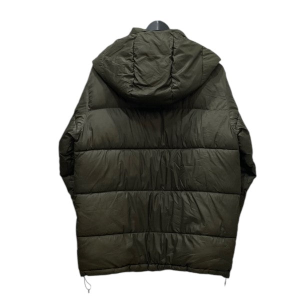 THE NORTH FACE ダウンジャケット/ダウンベスト S カーキx黒 懐かしめ  