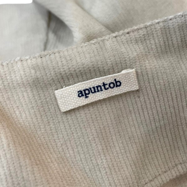 アプントビーのコーデュロイサロペット です。 apuntob 古着・中古 ボトムス アイテム