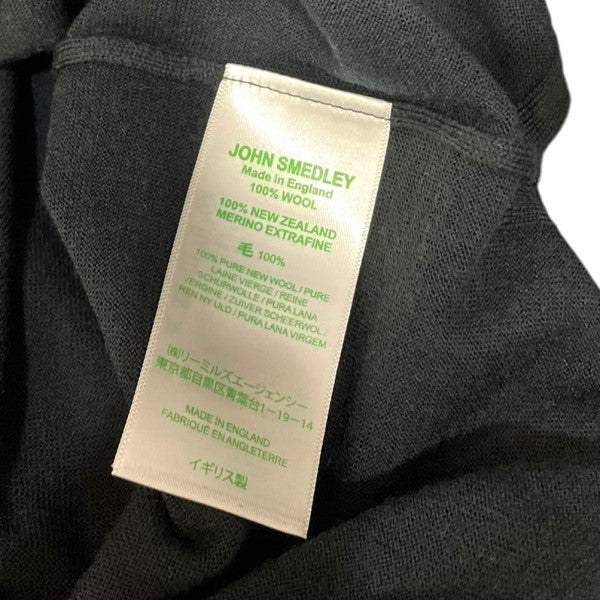ジョンスメドレーのNAYA 裾スリットクルーネックニットです。 JOHN SMEDLEY 古着・中古 トップス アイテム