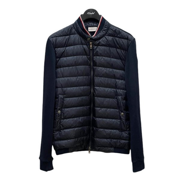 MONCLER ハイブリッドカーディガン ネイビー L