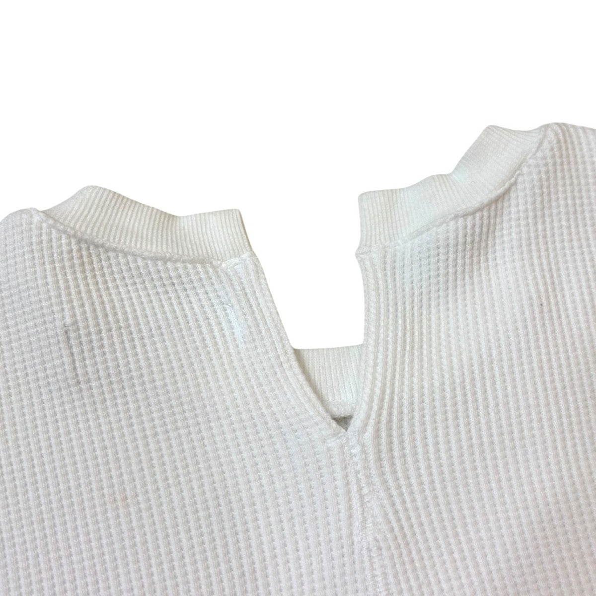 SACRA ベア ワッフル カットソー 124245091 ワッフルノースリーブ 古着・中古-3枚目のアイテム画像