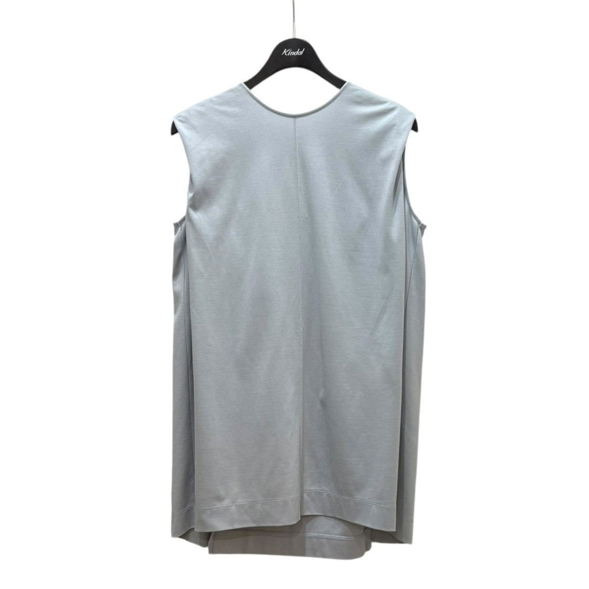 スタイリング styling／ バッククロークカットトップス ノースリーブカットソー サックスブルー サイズ：F styling／(スタイリング) バッククロークカットトップス