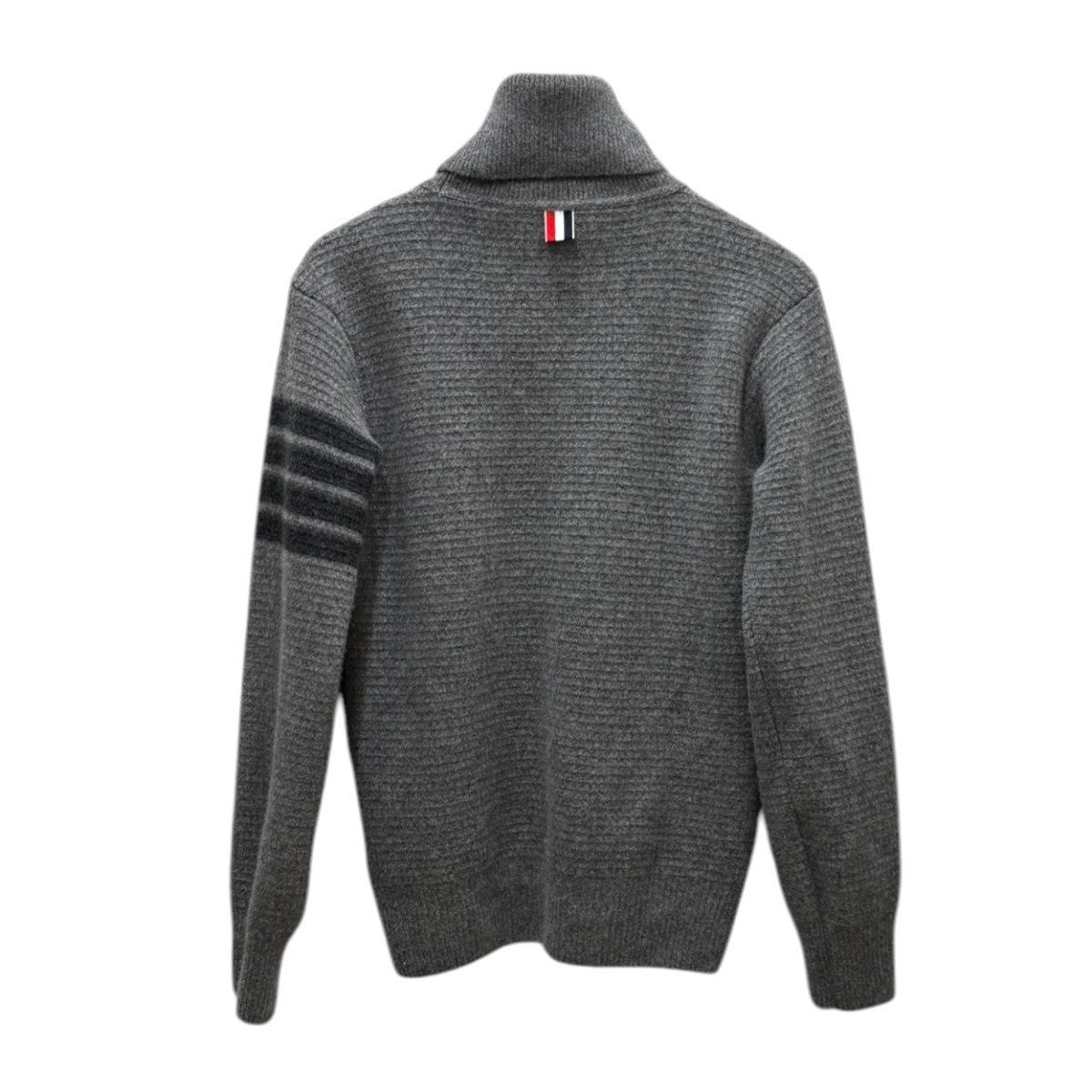 Thom Browne(トム・ブラウン) ウールカシミヤ4BARタートルニット  