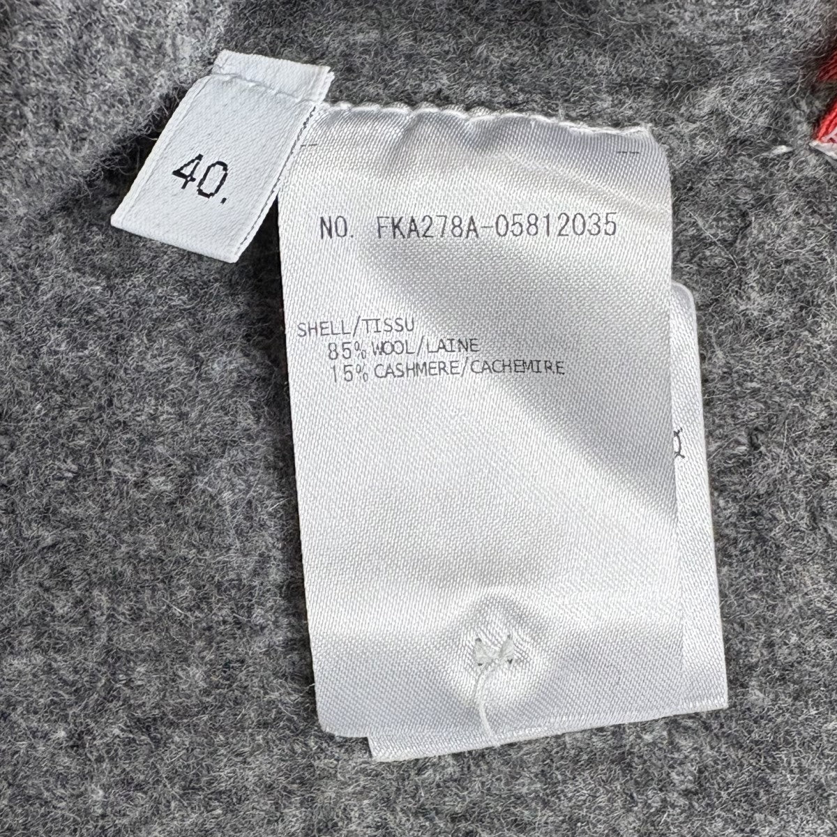 Thom Browne ウールカシミヤ4BARタートルニットFKA278A-05812035 古着・中古-7枚目のアイテム画像