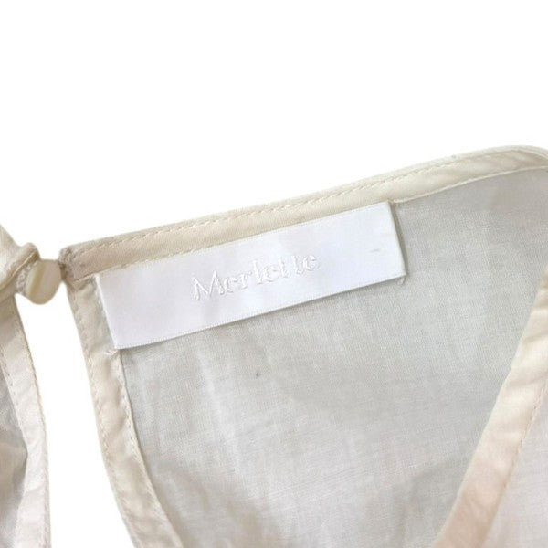 Merlette(マーレット) SOL コットンティアードブラウス チュニック