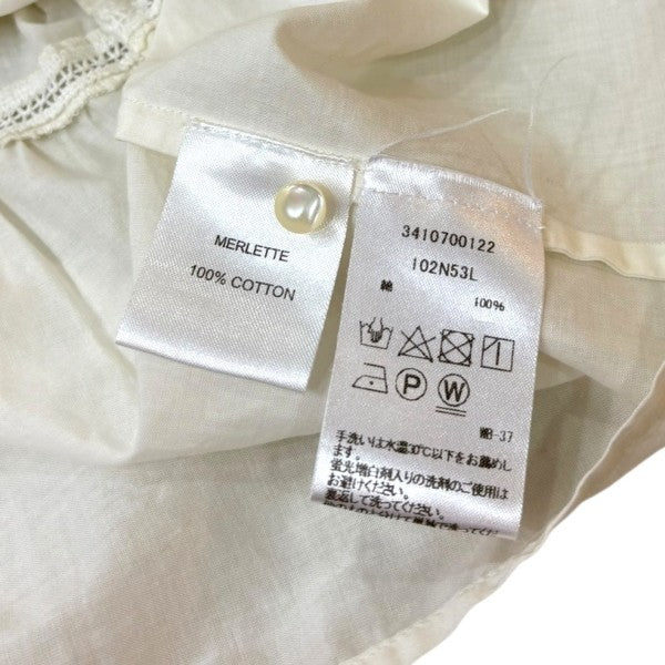 Merlette SOL コットンティアードブラウス チュニック 古着・中古-6枚目のアイテム画像