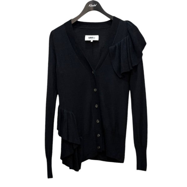 MM6 Maison Margiela フリルカーデ 古着・中古-1枚目のアイテム画像