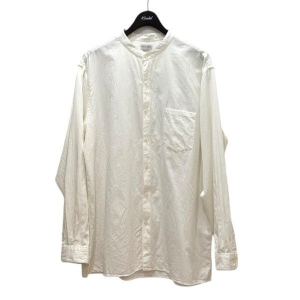 BUTTER-G BOX BAND COLLAR SHIRT-BOLD/シャツ