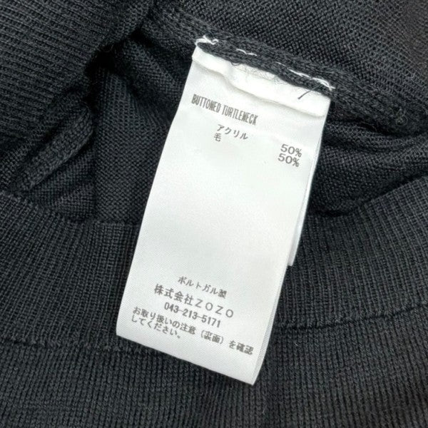 LEMAIRE BUTTONED TURTLENECK 古着・中古-7枚目のアイテム画像