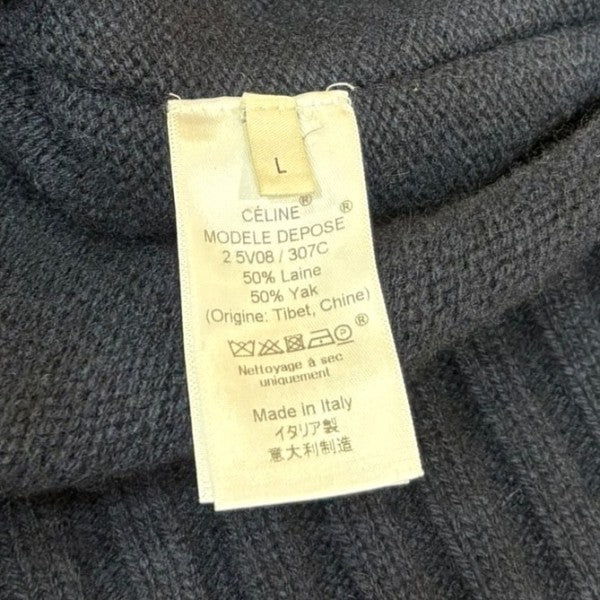 フィービーファイロ期 ウールヤク変形カーデ　 2 8H28／4318