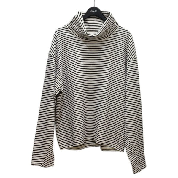 SHINYA KOZUKA LOOSE TURTLEボーダーT2402SK90 古着・中古-1枚目のアイテム画像